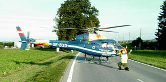 Hubschrauberlandung