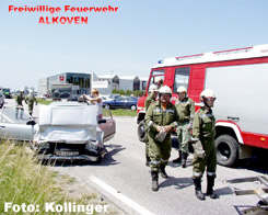 Unfalleinsatz 15. Juni 2001