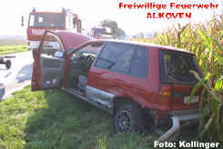 Zur Seite geschleudert - Achsbruch